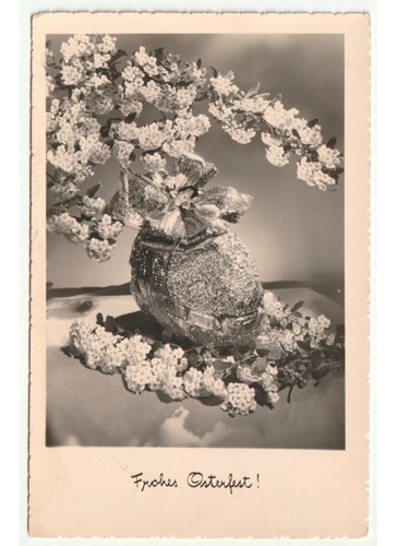 1961 foto cartolina uovo - , di