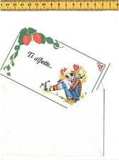 CANDY CANDY 1981 Fabbri italy cartolina originale TI ASPETTO + busta