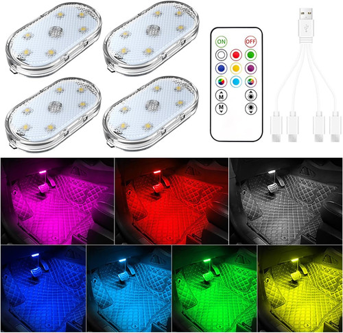 Luci led auto 7 colori - 4,