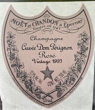 Une étiquette de champagne