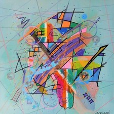 QUADRO ARTE MODERNA ASTRATTO