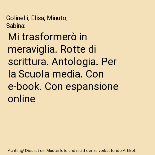 Trasformerò meraviglia - mi, in