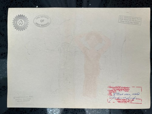 Andy warhol disegno carta - andy,