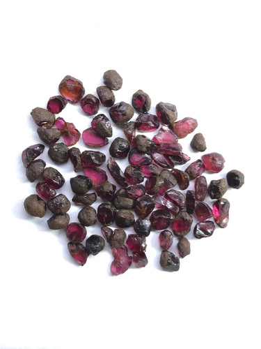 Rodolite granato grezza 75 - rodolite,