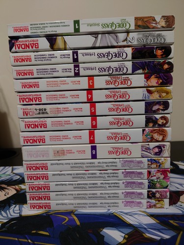 Code geass manga bundle - geass,