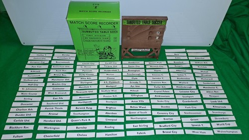 Subbuteo set c115 - subbuteo, scoreboard