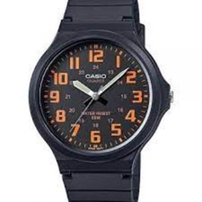 Casio Black Dial Black Resin