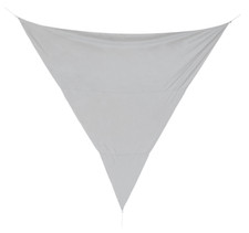 Vela Ombreggiante Triangolare Grigio 5X5 MT copertura esterno giardino YES