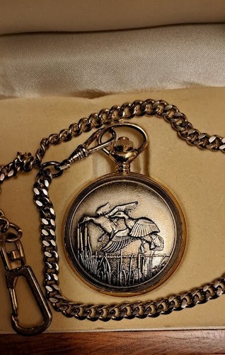 Orologio tasca in scatola - da,