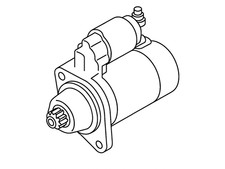 Motorino avviamento Volkswagen Golf 2000 0001121006 S106201CKT