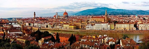 Quadro veduta panoramica - veduta, di