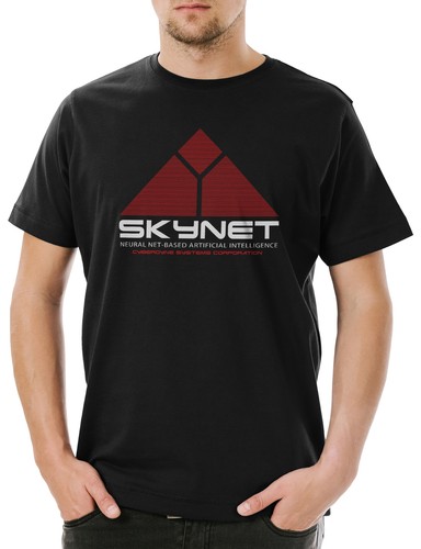 Shirt uomo skynet research - skynet,