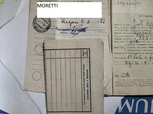 Fiat 850 sport coupe moretti - coupe',