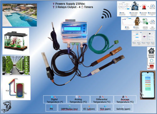 Controller wifi orp tds - ph, ec