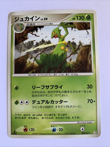 Pokemon card carte sceptile - /,