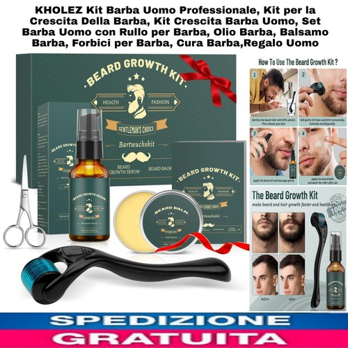Kit barba uomo professionale - kit,