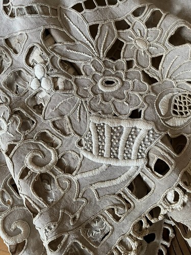 Tovaglia francese vintage - ,