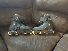 Pattino in linea vintage anni 90 Rollerblade Truffatore aggressivo 10 US Italy vintage uomo