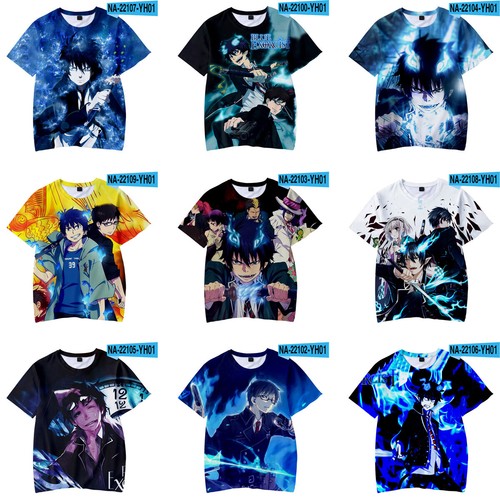 Shirt cosplay blu esorcista - t-shirt,
