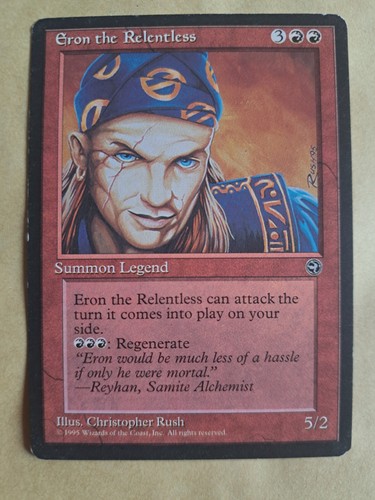 Eron the relentless - the,