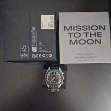 OMEGA X SWATCH Moonwatch Mission To The Moon 42mm Cassa di Bioceramica con...