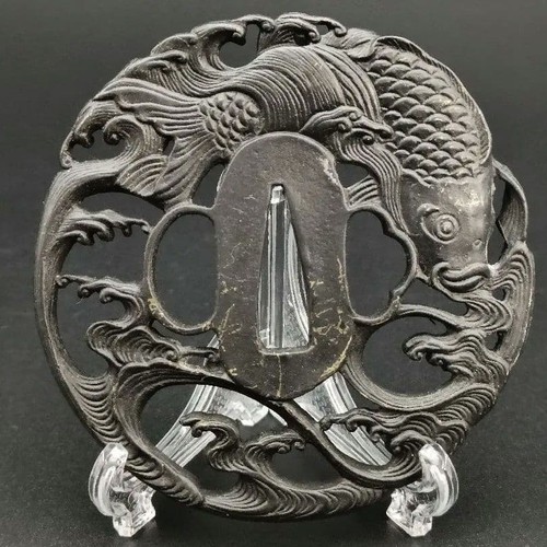 Tsuba giapponese aft01 - aft01, acciaio