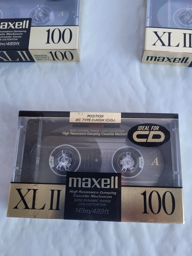 Maxell xlii 100 cassetta audio - maxell,