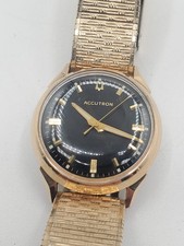 Bulova Accutron 214 Black Dial