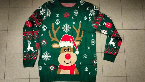 Maglione natalizio taglia - maglione, m