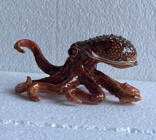 Scatola portagioie polpo fatta