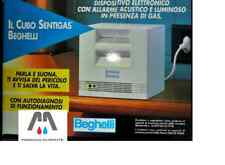 CUBO SENTIGAS BEGHELLI DISPOSITIVO RILEVAMENTO GAS  ALLARME ACUSTICO E LUMINOSO