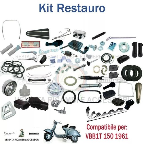 Kit restauro vespa 150 vbb1t - vespa,