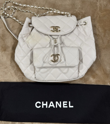 Zaino chanel bianco - chanel,
