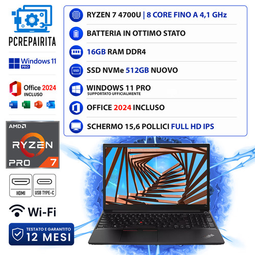 Lenovo thinkpad e15 - thinkpad, pc