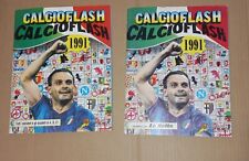 2 album Euroflash CALCIOFLASH 1991 (cop. Schillaci) - uno OTTIMO