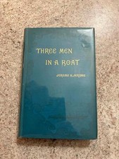Three Men in a Boat(To Say Nothing of the Dog);Jerome K. Jerome(1890, hardcover)