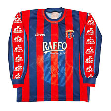 MAGLIA taranto calcio devis 2002-03 INDOSSATA MATCHWORN FOOTBALL SHIRT VINTAGE