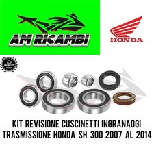 KIT REVISIONE CUSCINETTI E PARAOLI TRASMISSIONE HONDA SH 300 2007 AL 2015