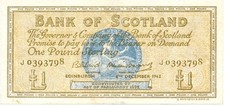 Bank of Scotland Scotland 1