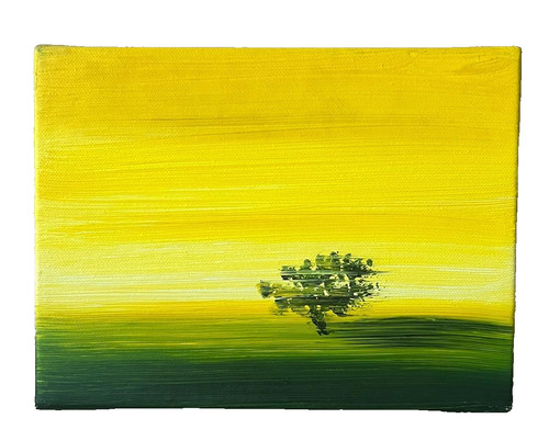 Dipinto olio tela - su,