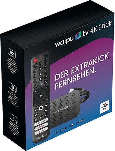 Waipu stick android tv - stick,