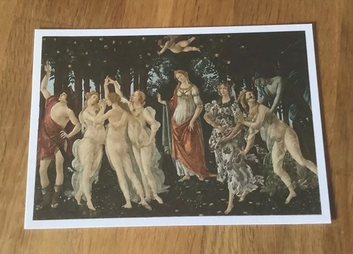 Cartolina botticelli la - cartolina,,