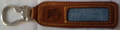 Portachiavi cuoio jeans - portachiavi,
