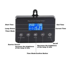 Controller LED  timer Digitale Programmabile per acquario alba Tramonto