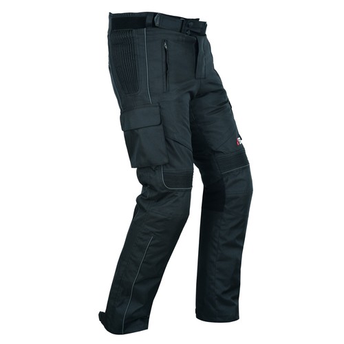 Pantaloni cargo moto tessuto - pantaloni,