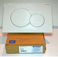 PLACCA DI COMANDO GEBERIT SIGMA 01 BIANCA PER CASSETTA INCASSO DOPPIO PULSANTE