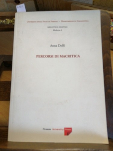 Anna dolfi percorsi di - anna,
