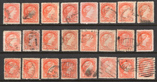 Canada used lot of 24 #37 & 41