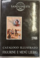 catalogo illustrato figurine e menu liebig 1988 aa.vv. B00H2I7GG4