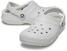 Crocs Clog Cayman Classic lined 1 piedi grigio Crocslite ciabatta ciabatte ciabatte